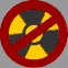 Spinning No Radiation Symbol